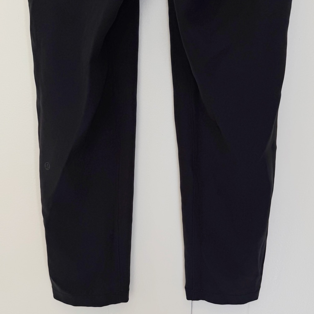 LULULEMON On the Fly 7/8 Pant Woven Black Size 4 LW5BPMS - Picture 3 of 10